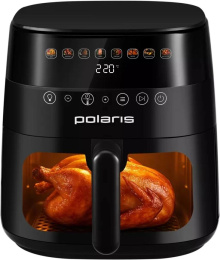 Аэрогриль Polaris PAF 8003W WIFI IQ Home 7.5л 1800Вт черный PAF 8003W