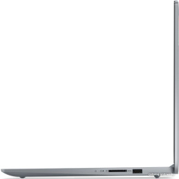Ноутбук Lenovo IdeaPad Slim 3 15IRU8 82X700D6RK 15.6" 1920 x 1080, IPS, 60 Гц, Intel Core i3 1315U, 8 ГБ LPDDR5, SSD 512 ГБ, видеокарта встроенная, без ОС, цвет крышки серый, аккумулятор 47 Вт·ч, цвет корпуса серый