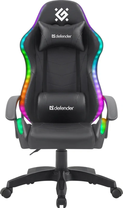 Defender Игровое кресло Factor X RGB,Черный,класс 2,PU 64045