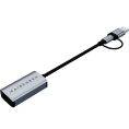 Адаптер Maibenben Adapter USB-C/USB-A to RJ45 LAN 1000M (DS02RG0125)
