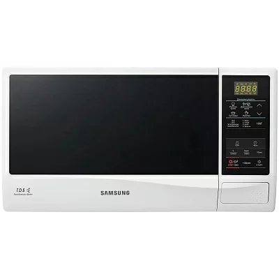 Samsung ME83KRW-2/BW Микроволновая печь? 23л, 800 Вт, белый/черный