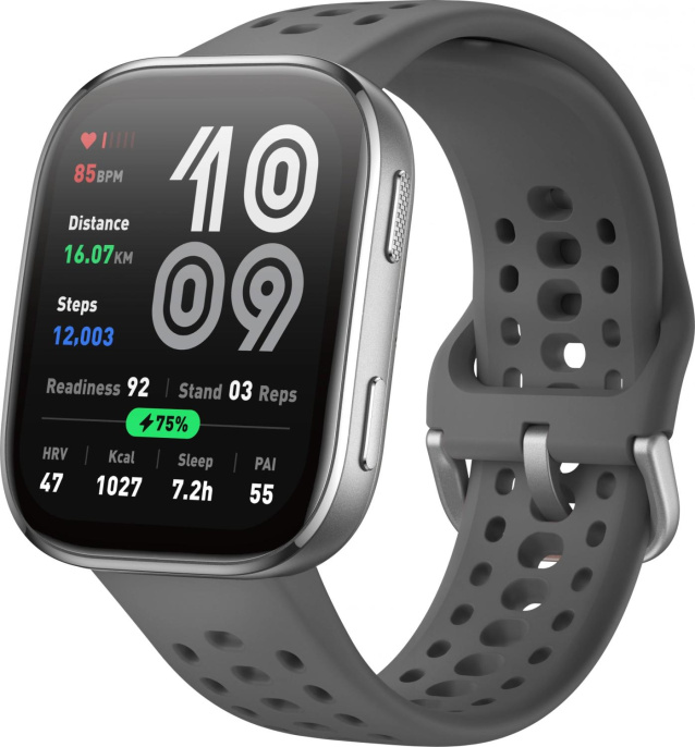 Смарт-часы AMAZFIT Bip 6 A2435,  1.97",  серый/угольно-серый