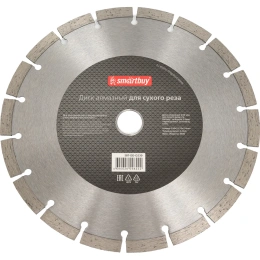 Диск алмазный по бетону 230 мм, для сухого реза, толщина 3 мм Smartbuy SBT-DD-D230