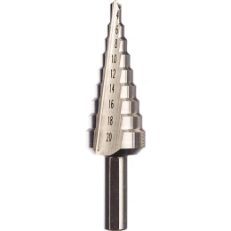 Ступенчатое сверло с прямой канавкой (4-20 мм) MESSER 19-09-420