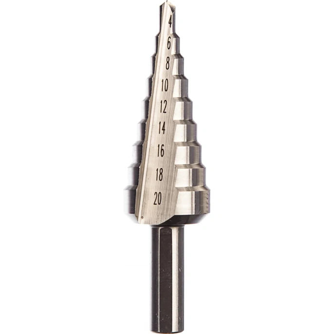 Ступенчатое сверло с прямой канавкой (4-20 мм) MESSER 19-09-420