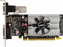 Видеокарта MSI NVIDIA GeForce 210 N210-1GD3/LP 1ГБ DDR3, Low Profile, Ret