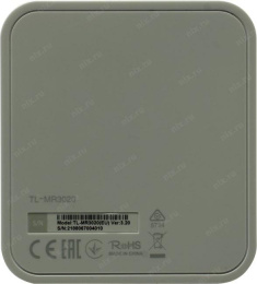 Wi-Fi роутер TP-LINK TL-MR3020,  Wi-Fi 4,  N300,  2.4ГГц, 1 WAN/LAN, 1xUSB, белый