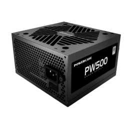 Блок питания Powercase PW500 80 Plus, ATX 2.31, 500W, APFC, DC-DC, 120mm Fan / PS-500W-DC