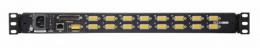 KVM консоль ATEN 19"1-Local/Remote Share Access 16-Port PS/2-USB VGA Single Rail LCD KVM over IP switch CL5716IN-ATA-RG