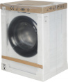 Стиральная машина узкая HAIER HW60-BP12919B, с фронтальной загрузкой, 6кг, 1200об/мин, с паром, инверторная