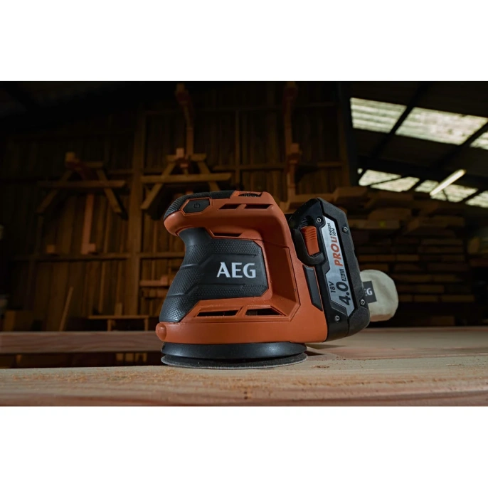 Эксцентриковая шлифмашина AEG BEX18-125-0 4935451086