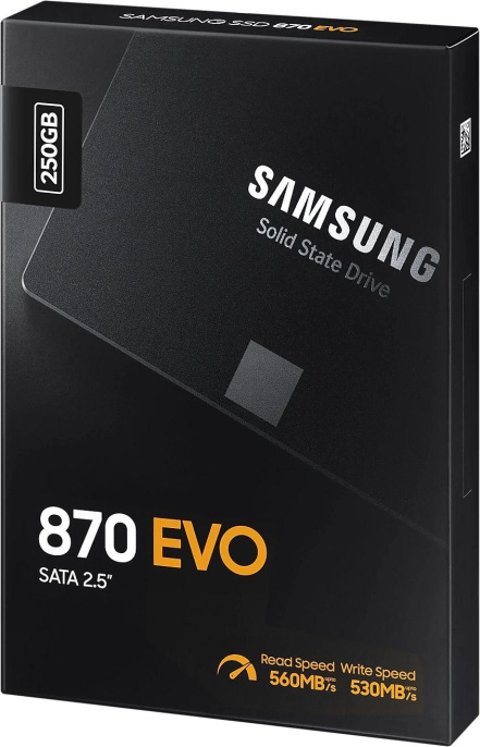 Накопитель SSD Samsung SATA-III 250GB MZ-77E250B/CN 870 EVO 2.5"