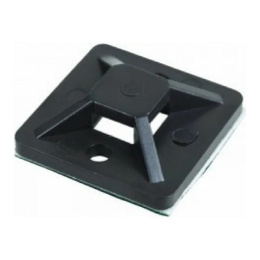 Rexant 07-2021-10 Площадка самоклеящаяся 20х20 мм, черная 10 шт/уп