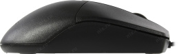 Мышь A4Tech OP-330 Black полноразмерная мышь для ПК, для правой и левой руки, проводная USB, сенсор оптический 1200 dpi, 3 кнопки, колесо с нажатием, длина провода -1,5м