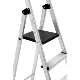 Алюминиевая стремянка с алюминиевым лотком Inforce 6 ступеней СП-01-06