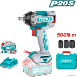 Ударный гайковерт 1/2” 20В TOTAL TIWLI2050