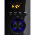 Акустика Sven MS-2050 Черный SV-013233 2 x 12.5 + 30 Вт, 45-20000 Гц, пульт ДУ, USB+SD ридер, FM-радио + часы, LED-дисплей, Bluetooth, сателлиты: 104x180x92, сабвуфер: 165x325x282 мм