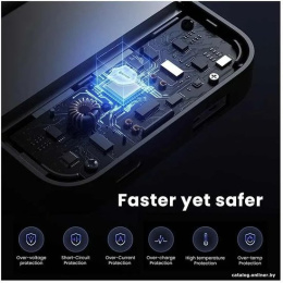 Внешний аккумулятор UGREEN PB311 25742 10000mAh Mini Quick Charging 20W Power Bank. Цвет: черный (25742_)