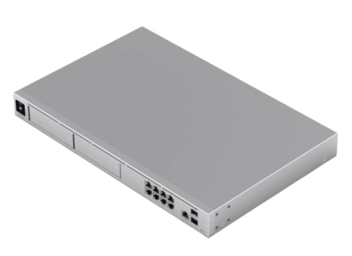 Маршрутизатор UBIQUITI UDM-Pro-Max, 1*SFP+, 8*1Gbit RJ45,1*SFP+ WAN, 1*2.5Gbit RJ45 WAN, 128GB SSD, 2*3.5" NVR HDD слота