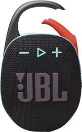 Колонка порт. JBL Clip 5 черный/оранжевый 7W 1.0 BT 10м 1400mAh (26475529)