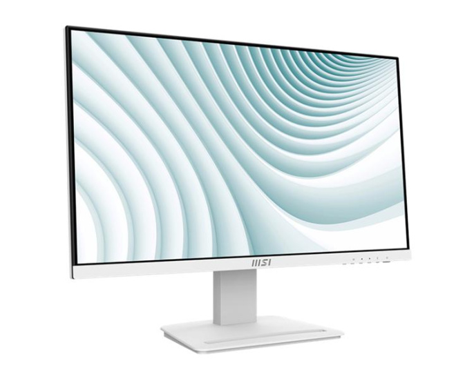 23.8" Монитор MSI Pro MP243XW, 1920x1080, IPS, 100Гц, 1хHDMI, 1хDP, белый [9s6-3pb5ch-201]
