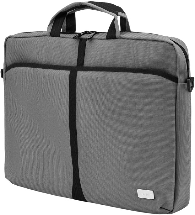 Сумка для ноутбука 17.3" Digma W-210 серый/черный полиэстер W210GBK