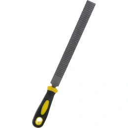 Плоский рашпиль, прорезиненная ручка FIT IT 200 мм 42756