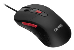 Мышь GMNG 720GM черный/красный оптическая 3200dpi USB для ноутбука 6but 1620711