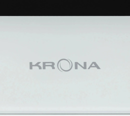 Духовой шкаф электрический Krona Linde 45, 45л, дверца с 2 стеклами, белый