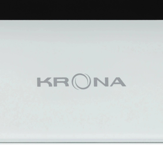 Духовой шкаф электрический Krona Linde 45, 45л, дверца с 2 стеклами, белый