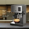 Кофеварка эспрессо CM9002 Стальной-Чёрный BQ 86195028