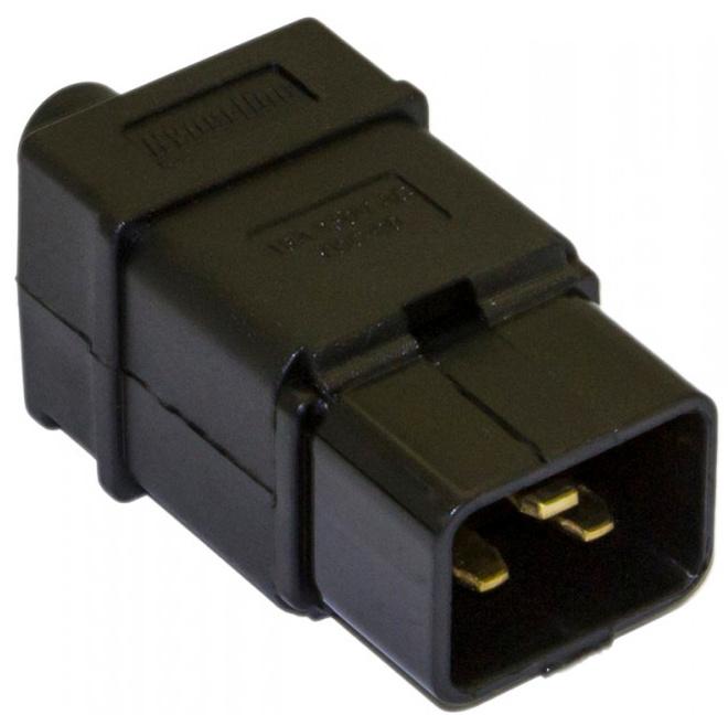 Вилка Hyperline CON-IEC320C20 упак.:1шт