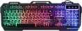 Клавиатура KG-35U BLACK Nakatomi Gaming - игровая с подсветкой, корпус металл, USB, черная