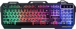 Клавиатура KG-35U BLACK Nakatomi Gaming - игровая с подсветкой, корпус металл, USB, черная