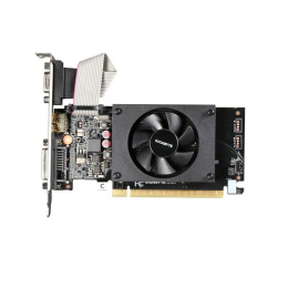 Видеокарта Gigabyte NVIDIA  GeForce GT 710 GV-N710D3-2GL 2.0 2ГБ DDR3, Low Profile,  Ret