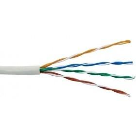 Кабель ExeGate UTP4-C5e-CCA-S26-IN-PVC-GY-305 UTP 4 пары кат.5e CCA, 0.41мм (26AWG), 305м, серый, PVC EX261518RUS