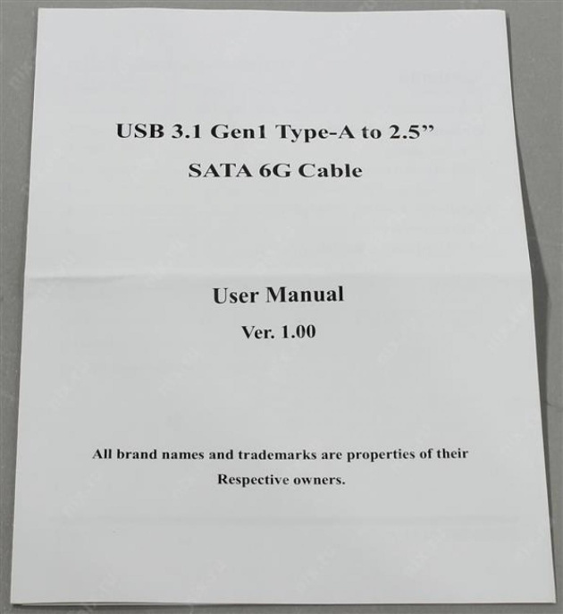 SUNRICH TECHNOLOGY H.K. LIMITED Адаптер для подключения к USB St-Lab USB3.0 to SATA 6G Adapter U-1450