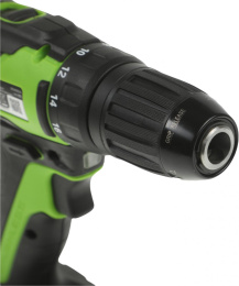 Дрель-шуруповерт Greenworks GD24DD35 аккум. патрон:быстрозажимной 3704007