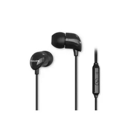Philips TAE1126BK/51 Наушники, вставные затычки, черный