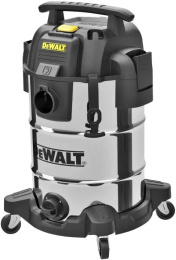 Строительный пылесос DeWALT DXV30SAPTA-QT,  серебристый