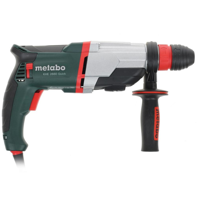 Metabo KHE 2660 Quick Перфоратор [600663500] {Перф.3х-р,SDS+,850вт,3.0Дж,+БЗП }