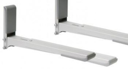 Кронштейн Holder MWS-2003, для СВЧ, настенный, макс. 40кг, металлик