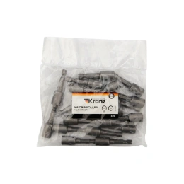 Ключ-насадка KRANZ 8х48 мм, 1/4", магнитный, 20 шт. KR-92-0401