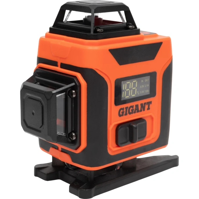 Профессиональный лазерный уровень Gigant 4D 16 линий + телескопическая штанга 3.6 м + штатив 1.5 м GBLL-6