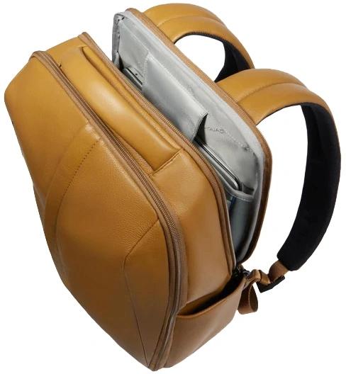 Рюкзак Piquadro Russel CA6766W137/G горчичный натур.кожа