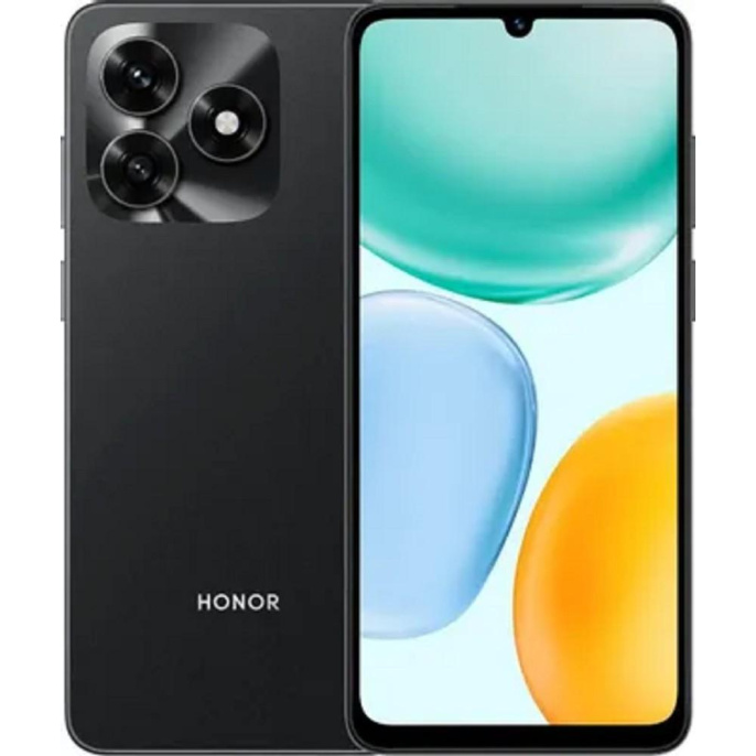 6.74" Смартфон Honor X5c 4/64Gb,  NLA-LX2,  IPS,  90Гц,  5260мAч,  полночный черный