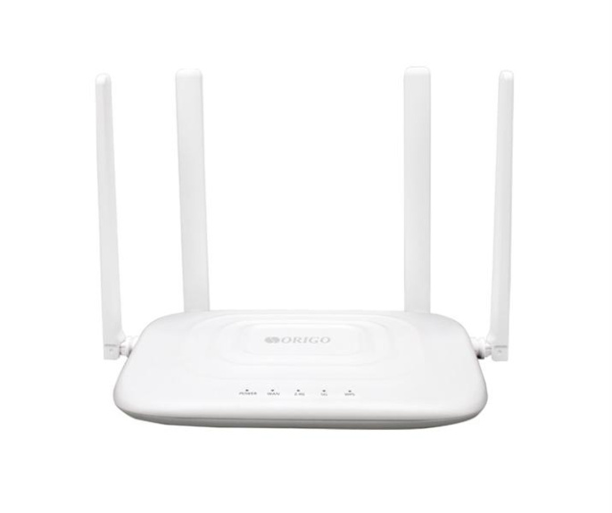 Wi-Fi роутер ORIGO OWR1230ACG, Wi-Fi 5, AC1200, 2.4/5ГГц, 3 LAN, белый [owr1230acg/a1a]