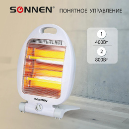 Обогреватель инфракрасный Sonnen RH06 800Вт белый (25645085)
