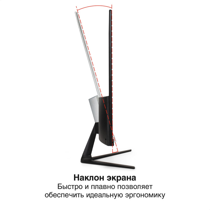 Монитор с аудио 24.5" ExeGate SmartView EH1500TA (IPS LED Grade A+, FHD, 1920x1080@75Гц, 16:9, 250cd/m2, 1000:1, 3-5ms, Speakers, audio-out, D-Sub, HDMI, DisplayPort, USB, кабель HDMI 1,5м, VESA, регулировка наклона (tilt), чёрный) EX300410RUS