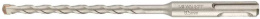 Бур Milwaukee SDS+ Contractor 6.5x160 (4932471221) (твердосплавный наконечник, с 2 режущими кромками, двухспиральная конструкция)